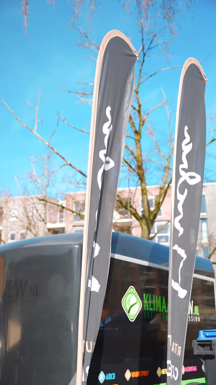 Still uit de campagnevideo voor KlimaatCREW